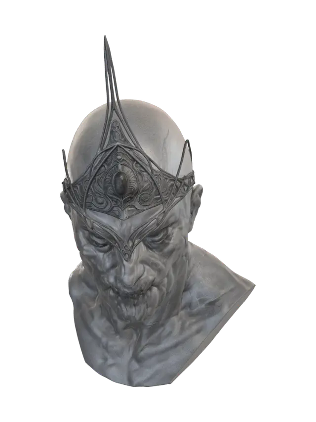 3D model for Ashen Crowned Wraith