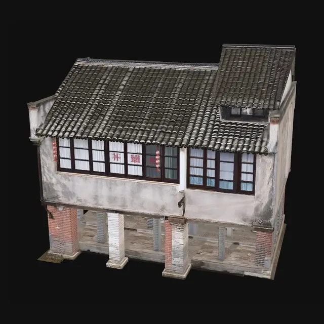 3D model for Waterfront Clothing Store