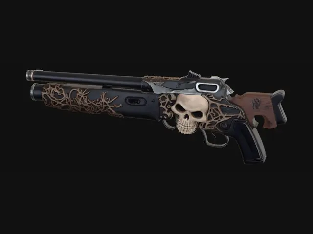 3D model for Skullbound Assault Rifle