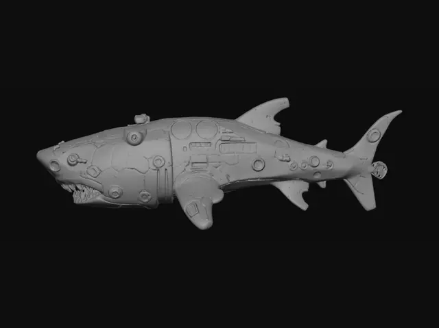 Free Shark 3D Models - Download Instantly | Meshy