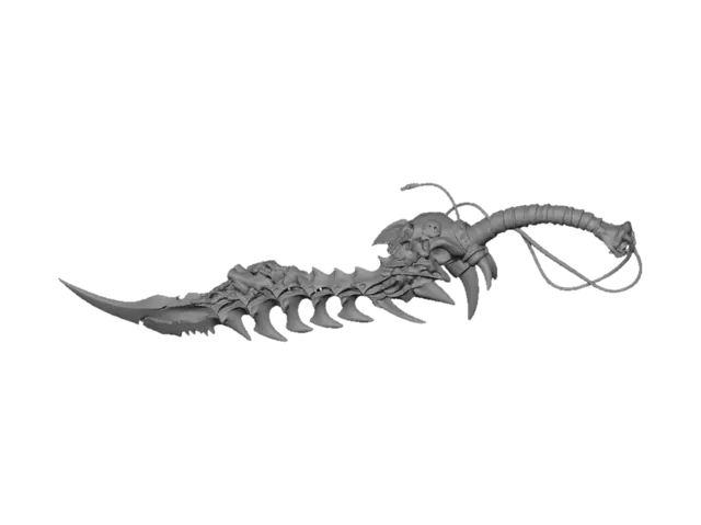 3D model for Skullbound Bone Scythe