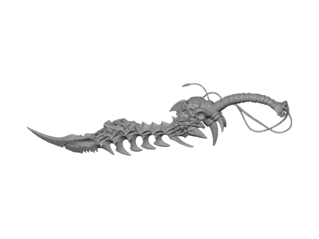 3D model for Skullbound Bone Scythe