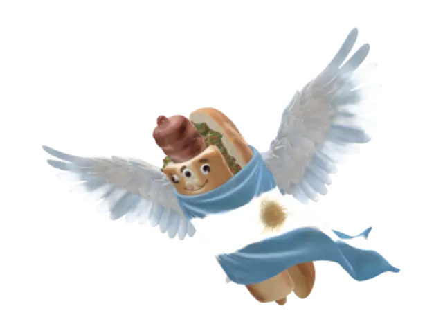 3D model for Winged Argentine Hot Dog