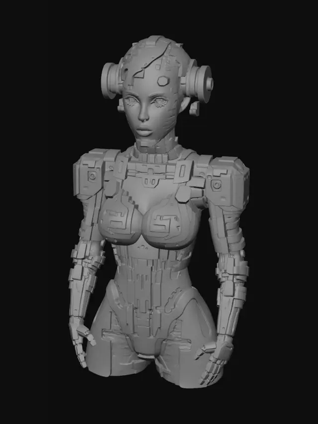 3D model for Fragmented Automaton
