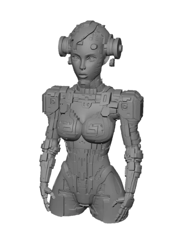 3D model for Fragmented Automaton