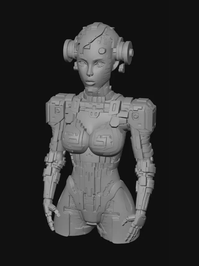 3D model for Fragmented Automaton