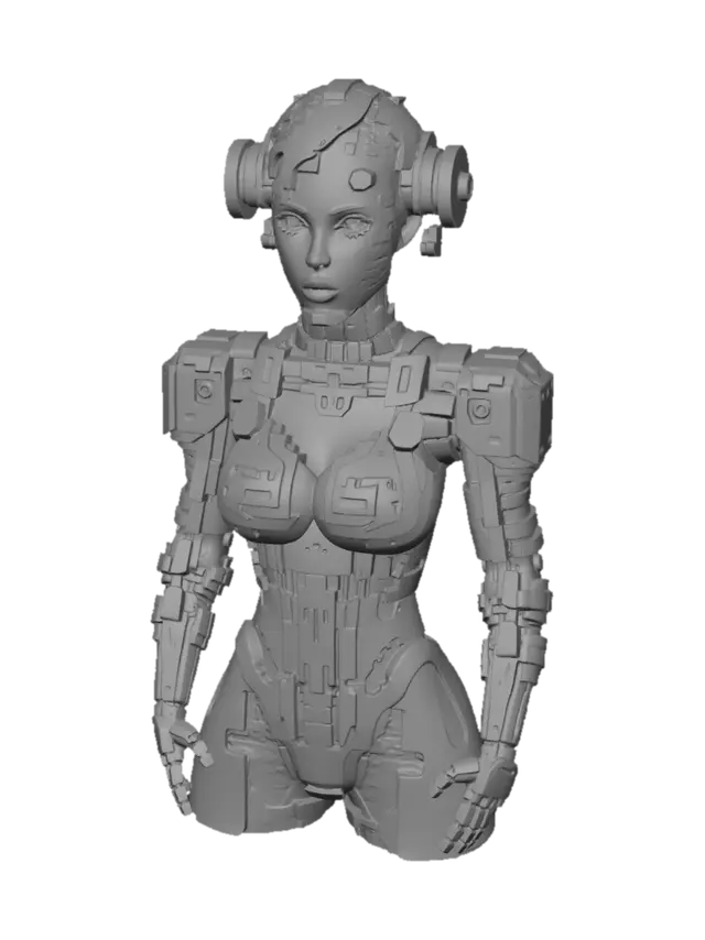 3D model for Fragmented Automaton