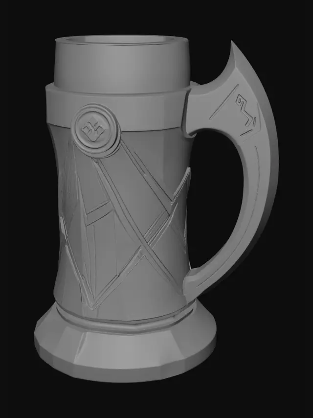3D model for Runed Axe Stein