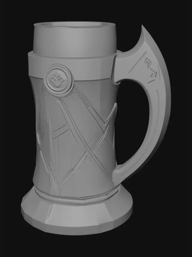 3D model for Runed Axe Stein