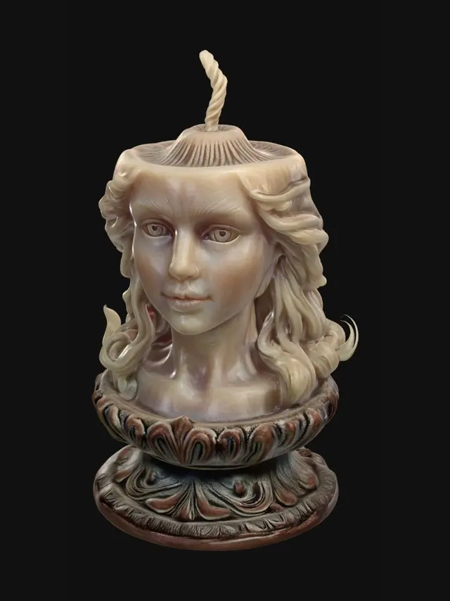 3D model for Candlelit Muse