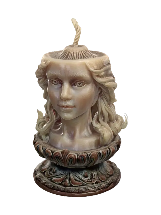 3D model for Candlelit Muse
