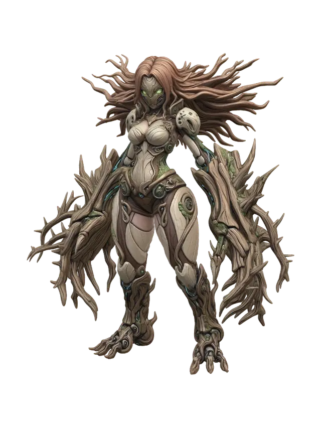 3D model for Treebound Guardian