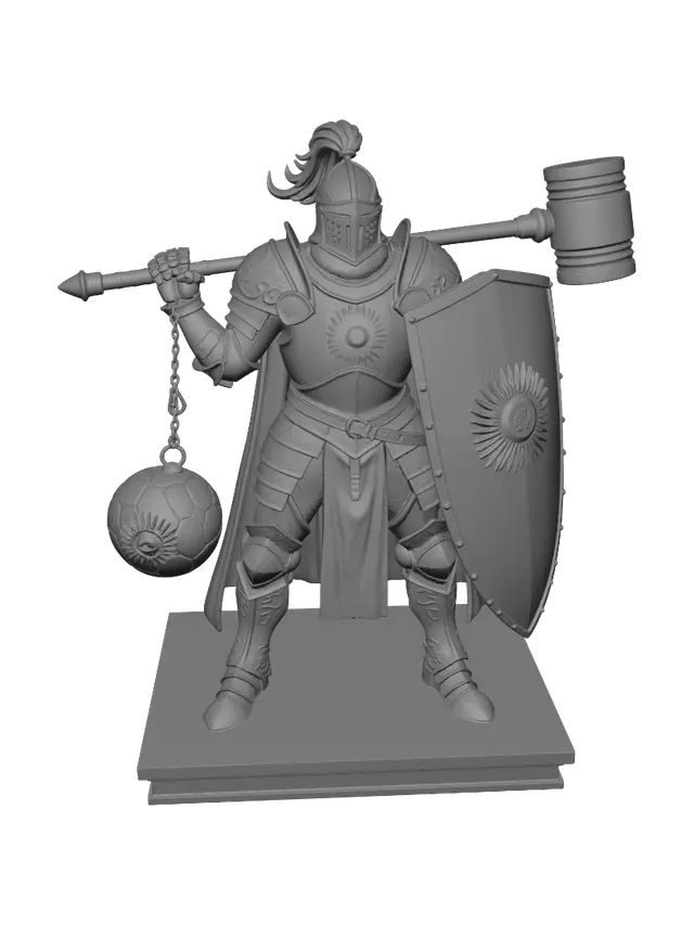 3D model for Argentine Sun Knight