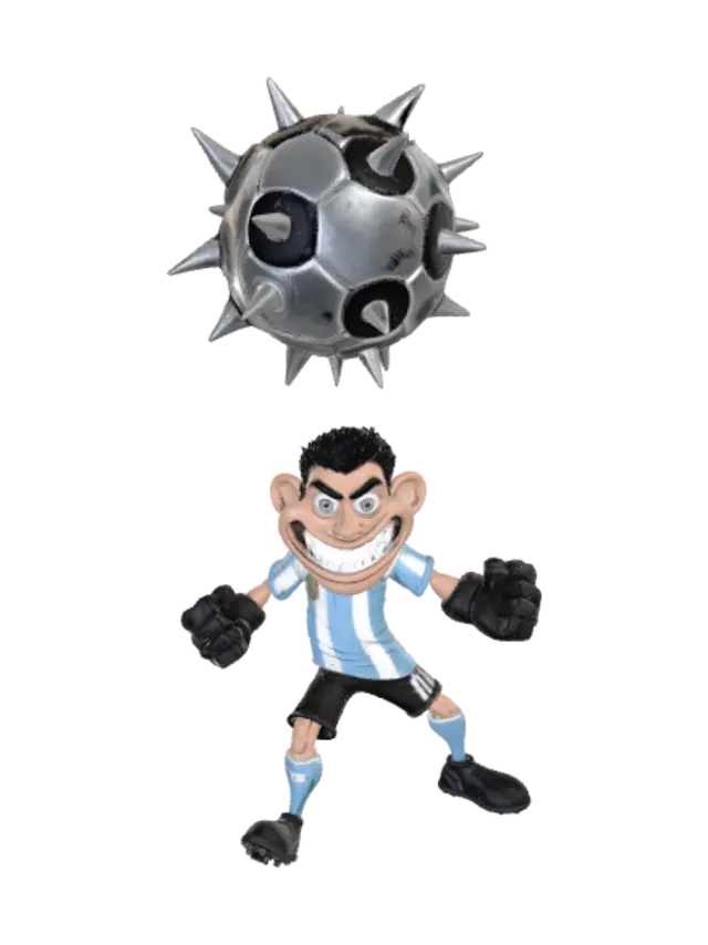 3D model for Spiked Orb and the Striker