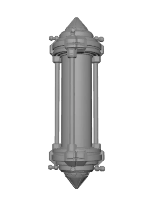 3D model for Azure Crystal Vessel