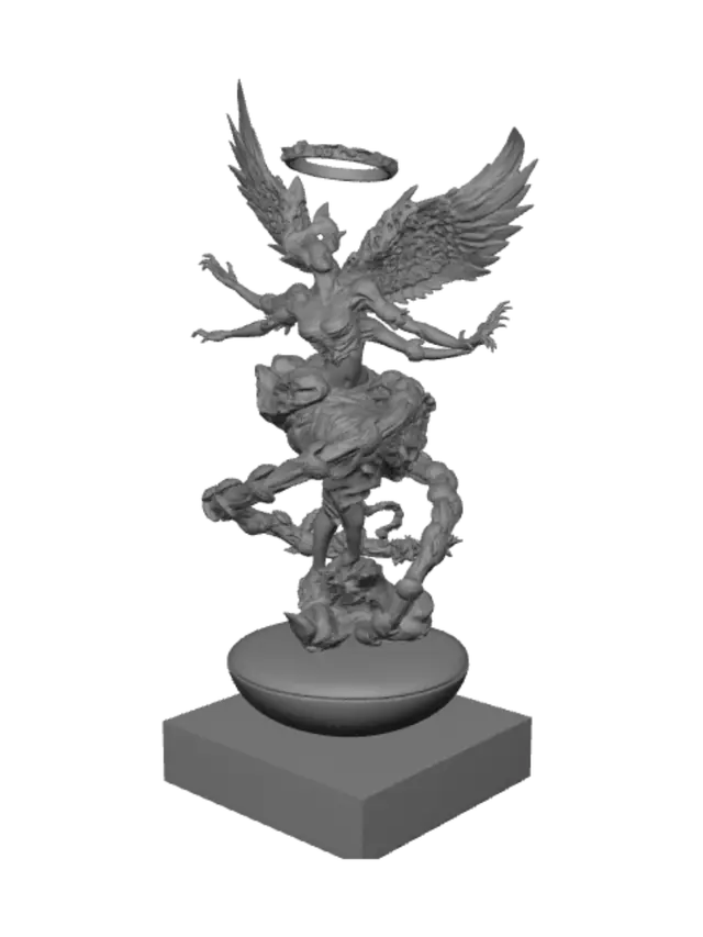 3D model for Ascension of the Seraph