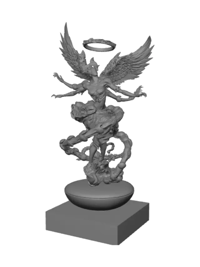 3D model for Ascension of the Seraph