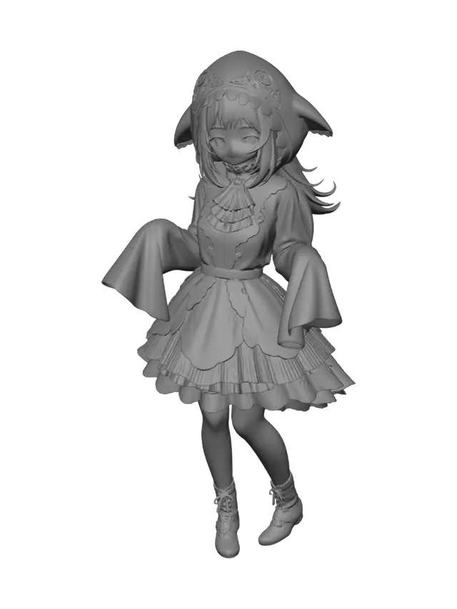 3D model for Midnight Lace