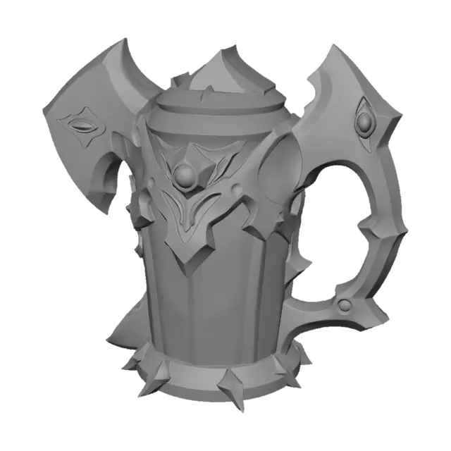 3D model for Chromatic Waraxe