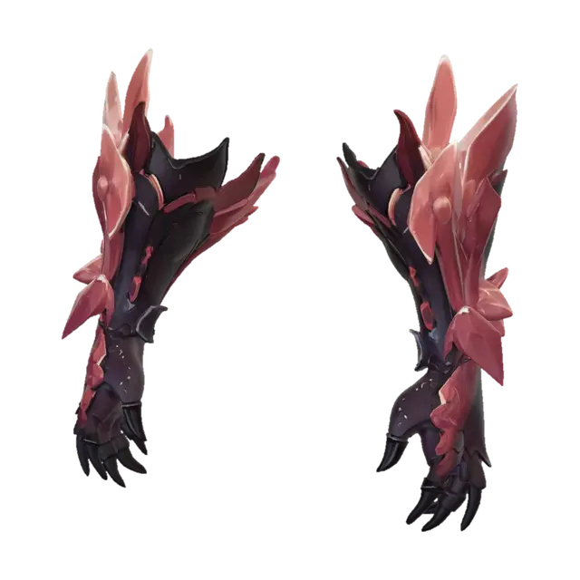 3D model for Crimson Crystal Gauntlets