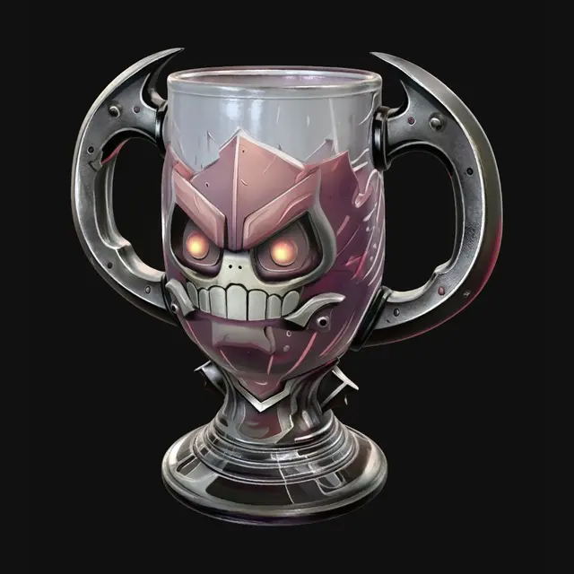 3D model for Crimson Skull Goblet