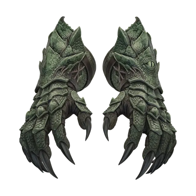 3D model for Dragon Claw Gauntlets