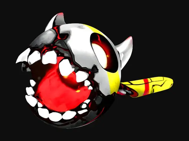 3D model for Crimson Maw Orb