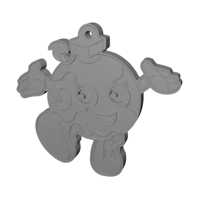 3D model for Joyful Ornament
