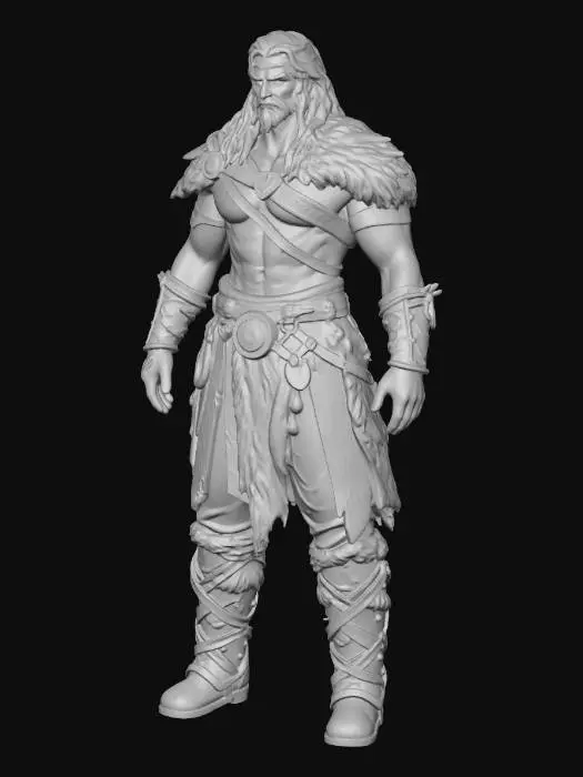 3D model for Warlord of the North