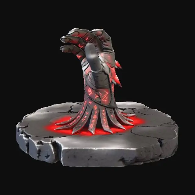 3D model for Mystic Hand of Runes, #Halloween2025#