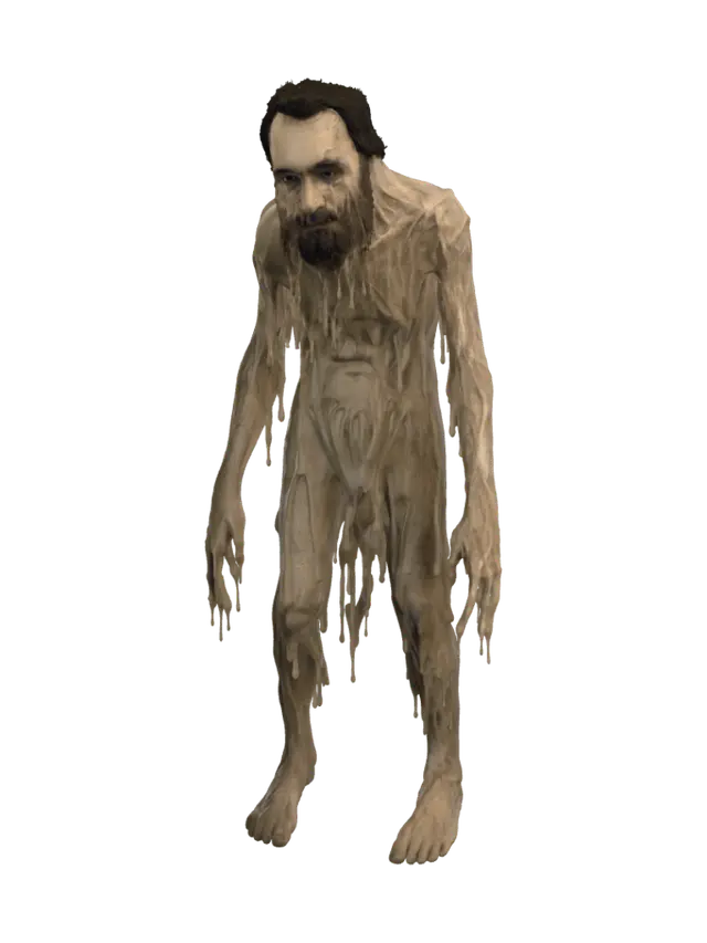 3D model for Melted Man
