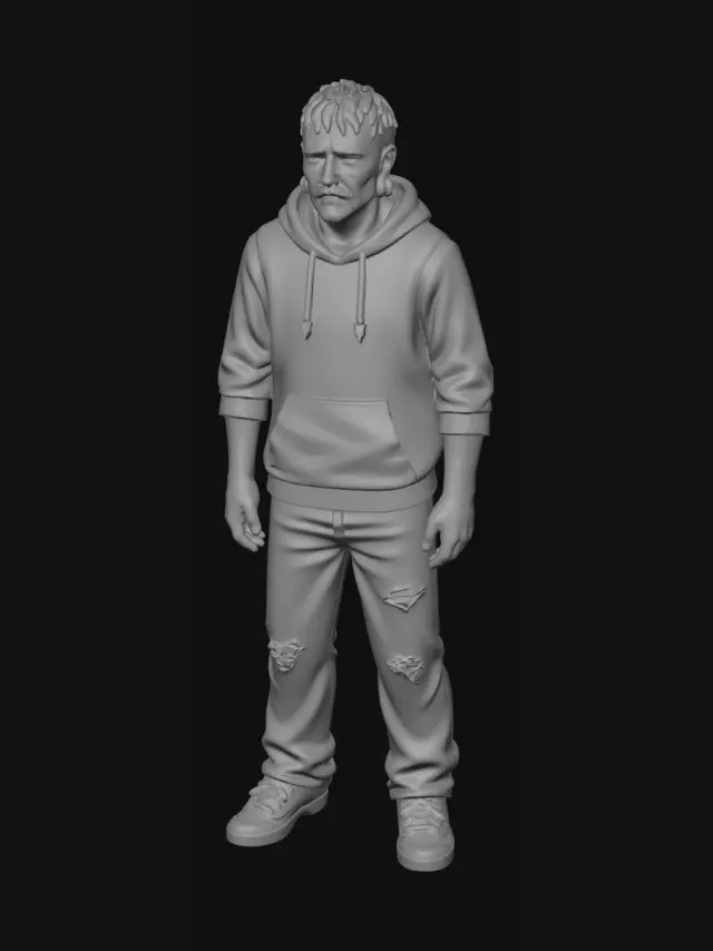 3D model for Ryan Morgan: Haunted Office Worker