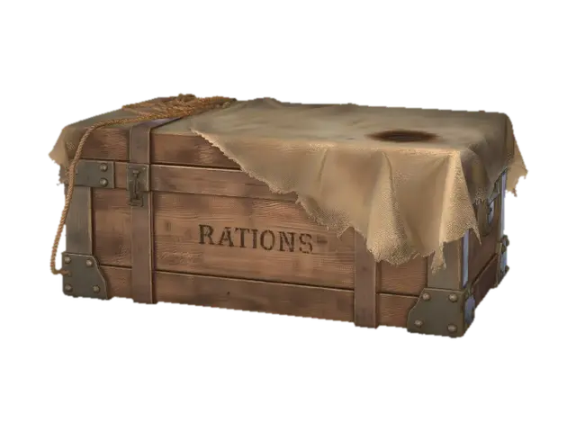 3D model for Rations Crate