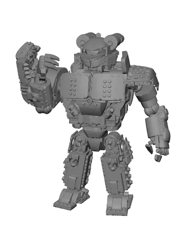 3D model for Ornate Mecha Team Leader