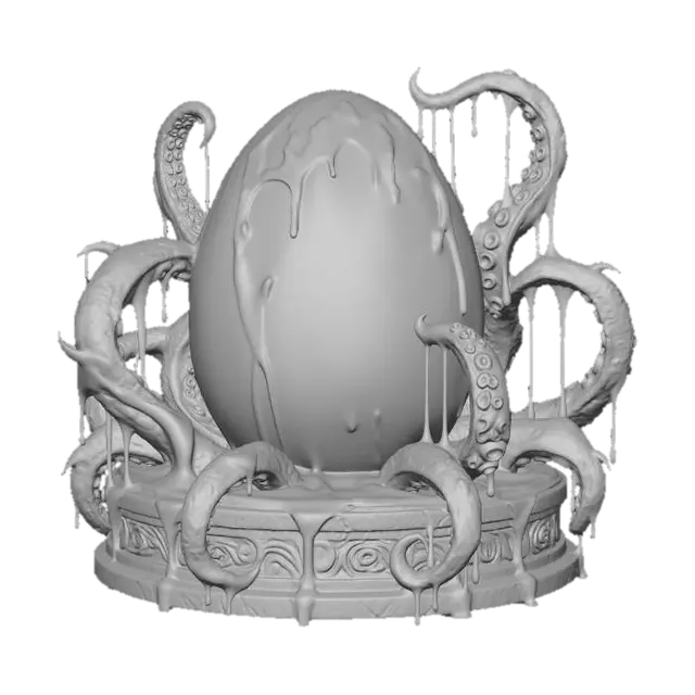 3D model for Eldritch Galaxy Egg, #EasterEgg2026#