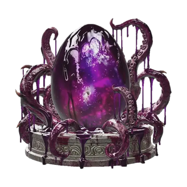 3D model for Eldritch Galaxy Egg, #EasterEgg2026#
