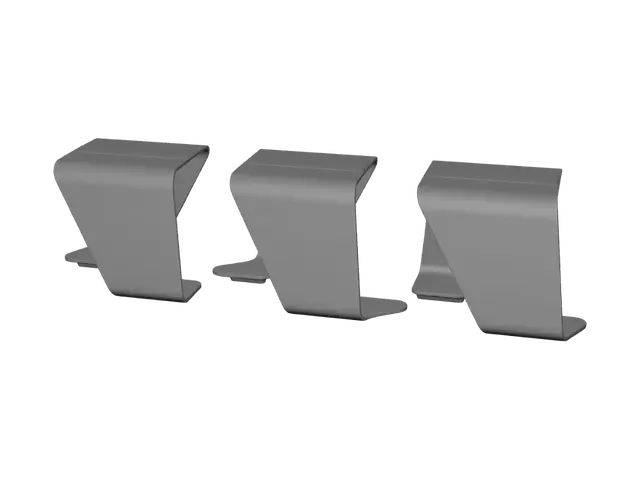 3D model for Orange Ribbon Benches