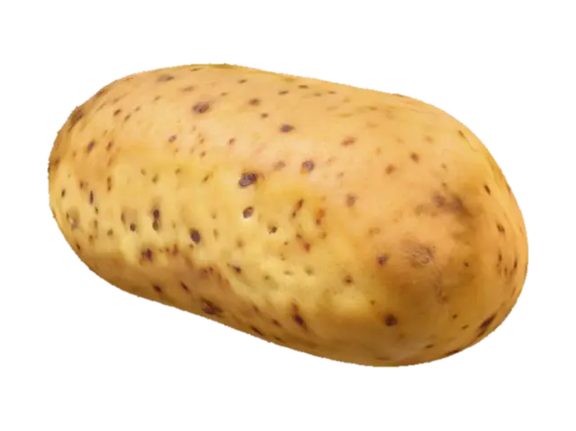 Potato - Vegetable 3D model, vytvořený pomocí AI