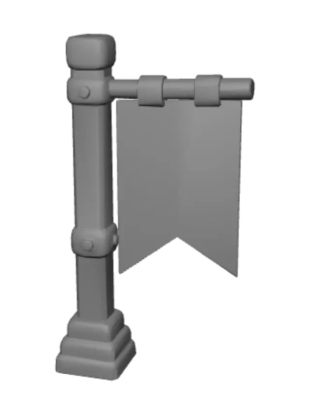 3D model for Emerald Banner of the Crown