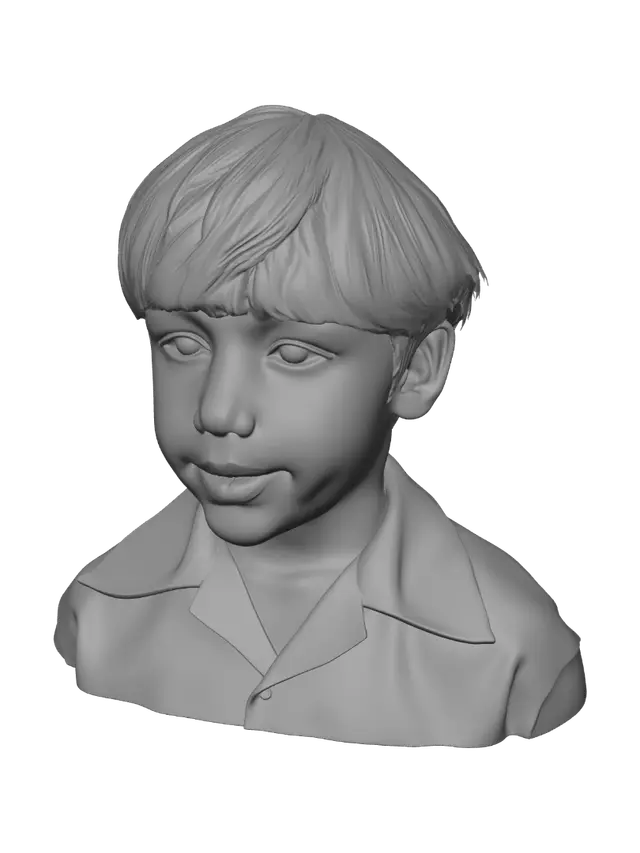 3D model for Young Student Portrait