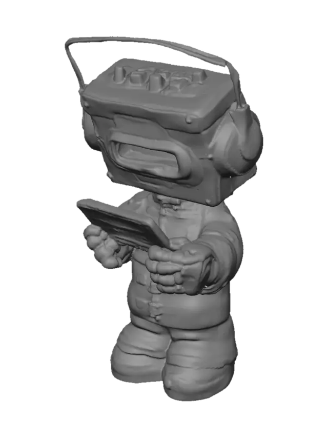 3D model for Boombox Bot
