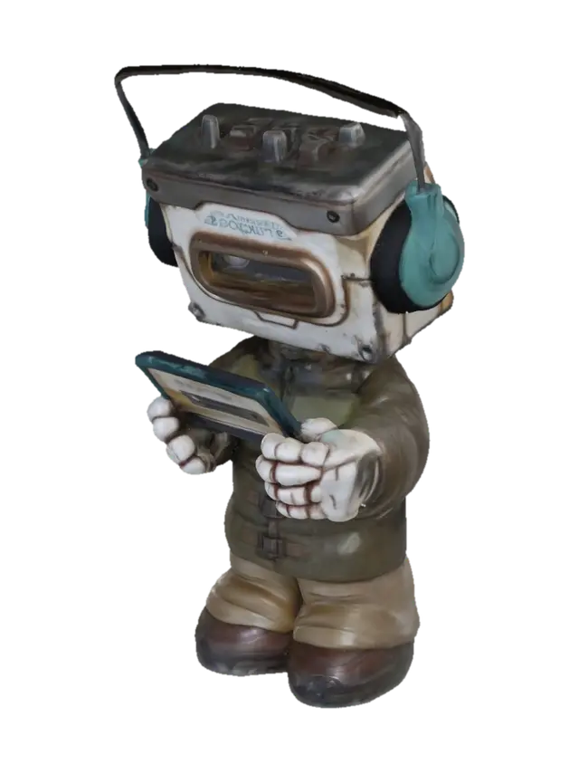 3D model for Boombox Bot