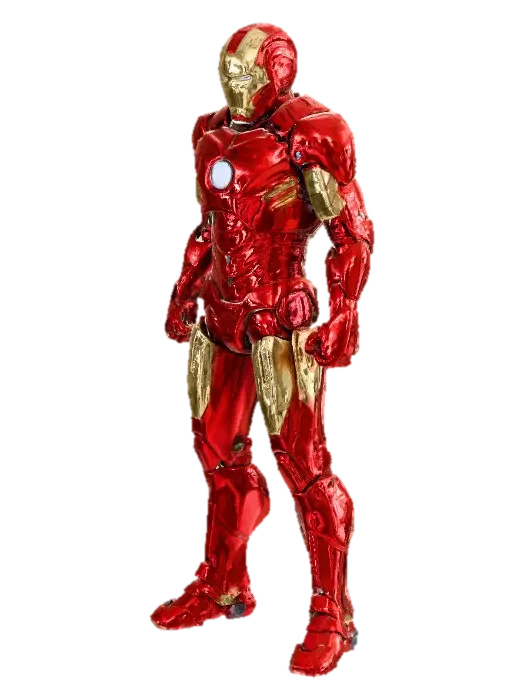 アイアンマン - Marvels 3D model, vytvořený pomocí AI