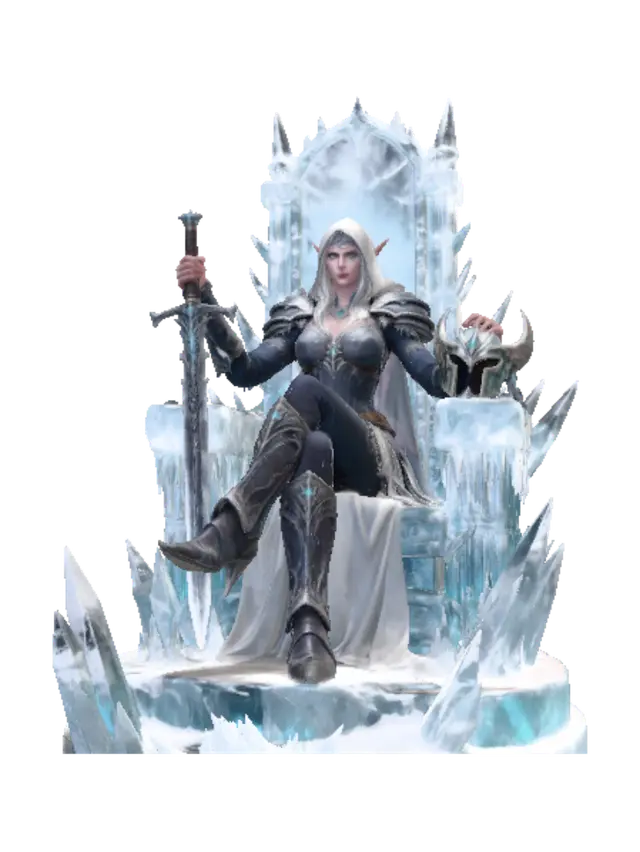 3D model for Empress of the Frozen Throne