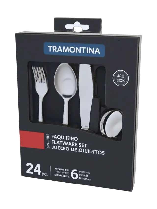 3D model for Tramontina Malibu Flatware Set Packaging