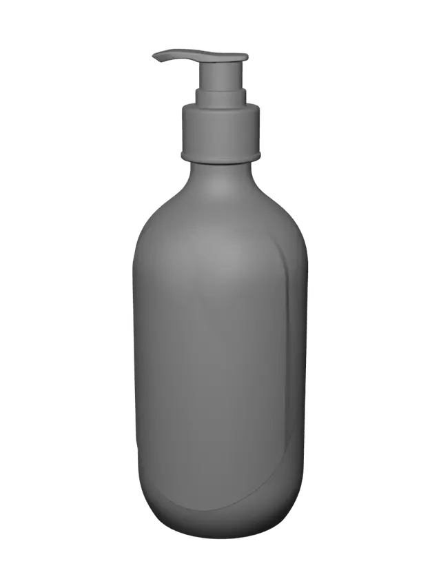 3D model for Diddy's Baby Oil Bottle