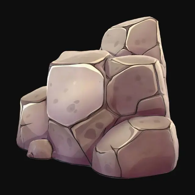 3D model for Stone Stack