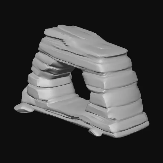 3D model for Stone Arch