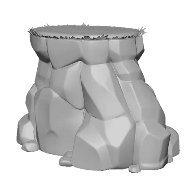 3D model for Grassy Stone Monolith