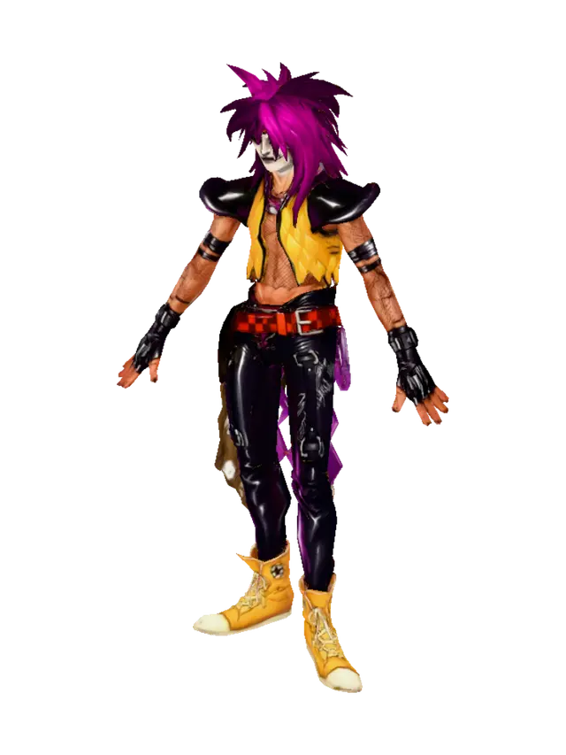 3D model for Harlequin Punk Warrior